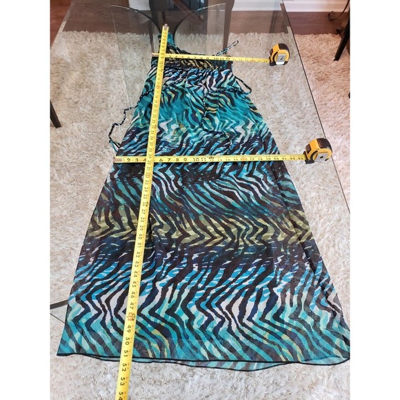 En Focus Studio Women's Multicolor Polyester Sleeveless Causal Long Maxi Dress 4 - Picture 11 of 13